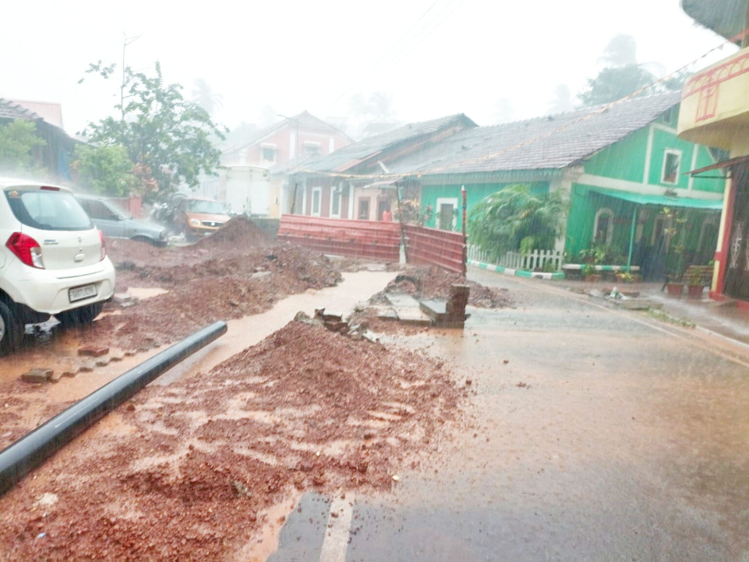 Unseasonal rains hit Goa; Panaji flooded