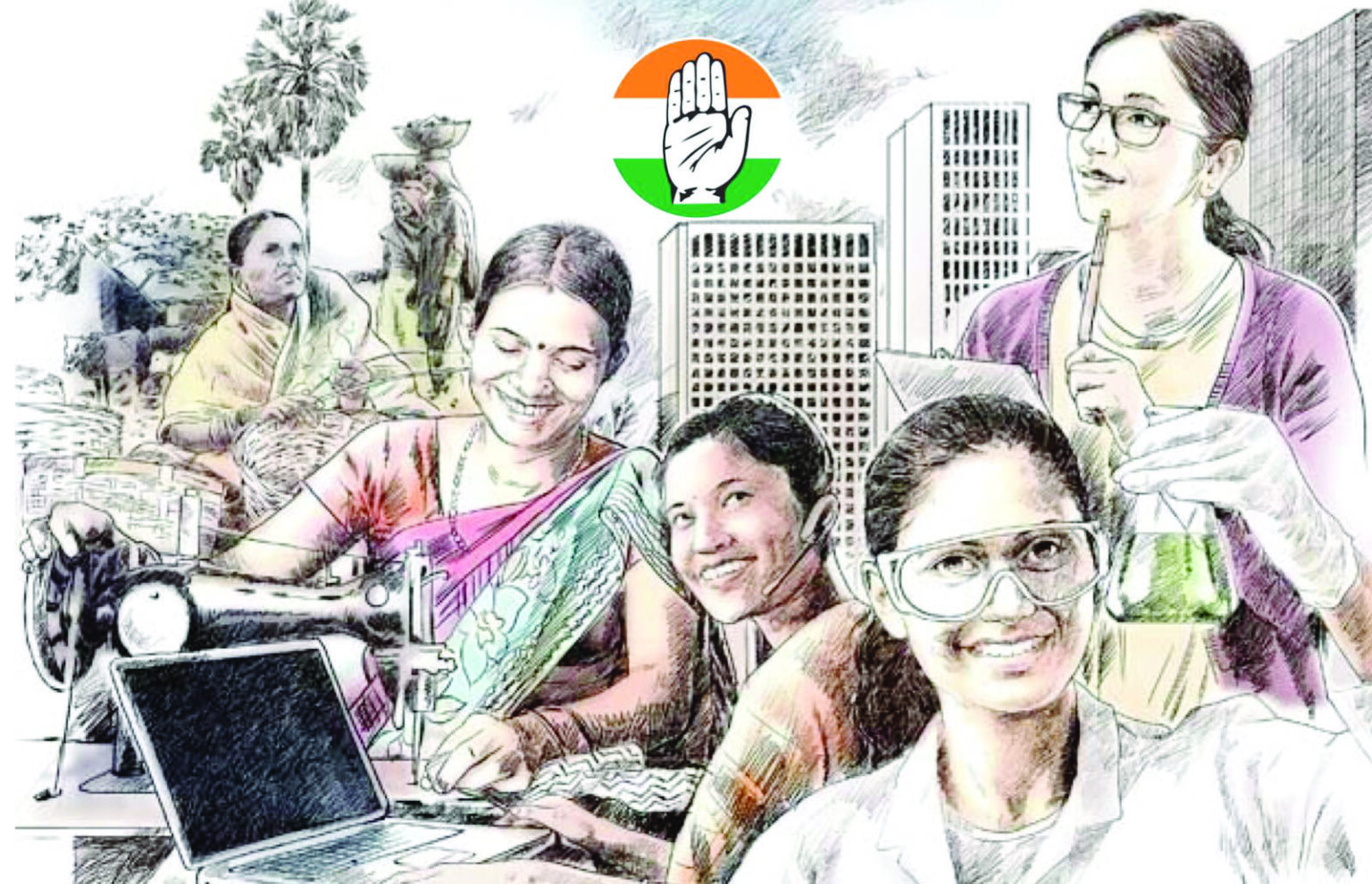 One lakh per year, 50 p.c job reservation – Congress committment to women: Yuri