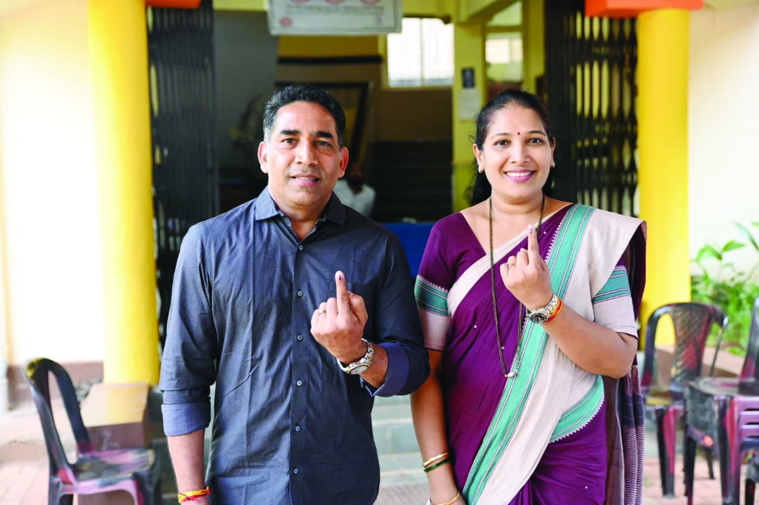 Did Gaude hunt at anti-incumbency against 5-time MP Shripad?