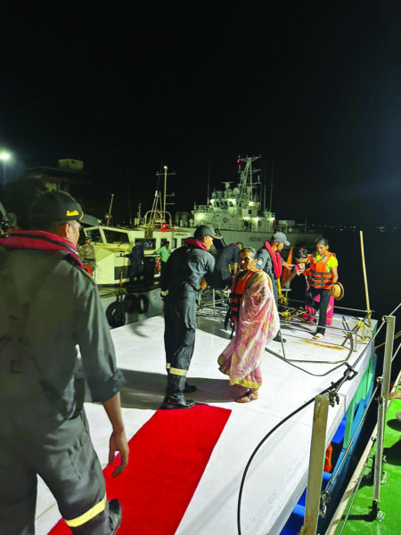 Indian Coast Guard averts major loss of life incident