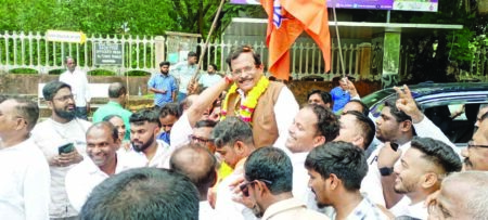 COMETH THE HOUR, COMETH THE MAN Shripad Naik’s 6th consecutive win needs special praise