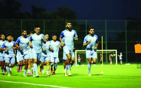 A three-pointer will be the best farewell gift for Sunil Bhai, says Subhasish Bose