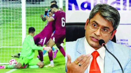 Indian football body complains to FIFA over refereeing error in Qatar