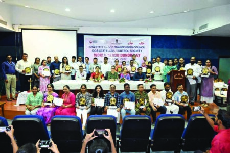 State level world blood donation day celebrated