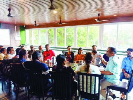 Canacona Cong holds frontal workers meeting