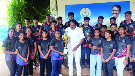 Mormugao MLA Sankalp Amonkar Felicitates National Medal-Winning Athletes