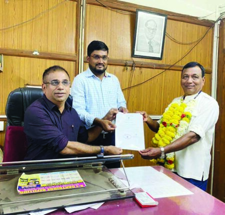 Subhash Halarnkar win the by-poll from Socorro Panchayat Ward 10