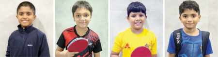 Chandan, Dhruva poised for doubles; Yug to meet Kavish in Boys U11 TT finals