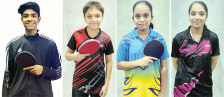 Aaron to meet Chandan, Prandya to clash with Ishita in Junior TT Finals