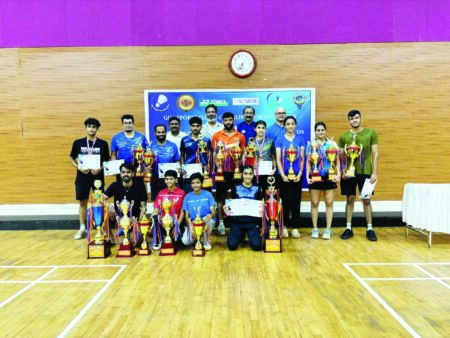 Arunesh, Ritika Emerge Men’s & Women’s Singles Winners: State Senior Ranking B’ton