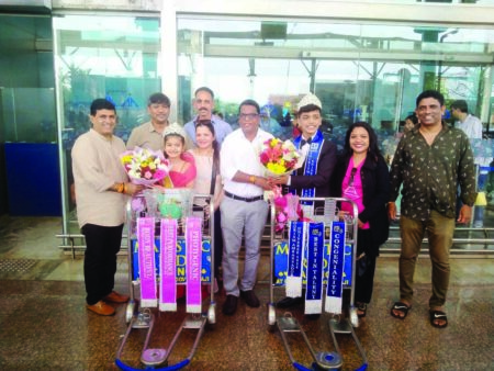 Goa Celebrates as Vasco Kids Tanisi Kerkar and Sarvedh Gaonkar Win International Titles