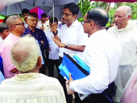 Gadkari’s envoy, accompanied by PWD officials, meet Loutolim locals on new Borim bridge issue