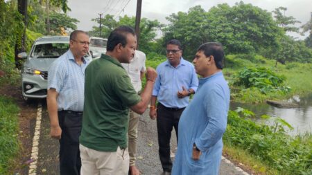 MMC Chairperson, Vasco MLA Conduct Joint Inspection to Address Flooding Issues
