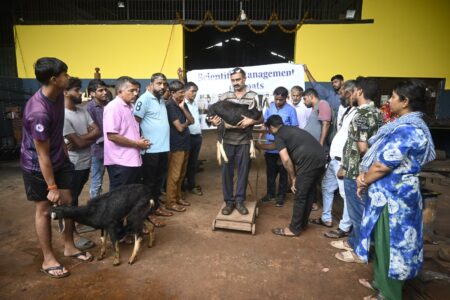 ICAR-KVK, CCARI, North Goa conducted vocational training on Scientific Management of Goats