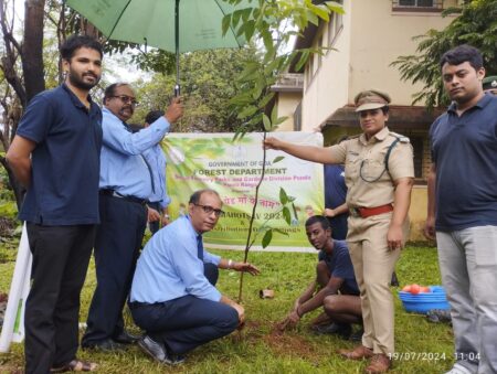 Vanamahotsav held at Ribandar & Vasco