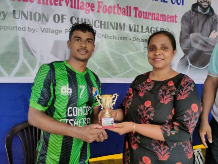 Ambelim SC defeated United Club Verna 5-3; 2nd Fr Bruno Memorial Cup Chinchinnim