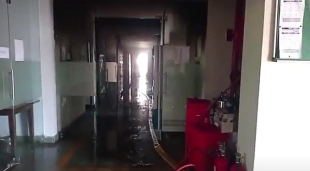 Fire breaks out at FDA Lab in Bambolim