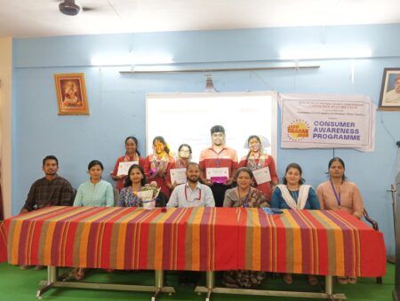 Consumer Welfare Club Inaugurated at PES’s Ravi S. Naik Higher Secondary School, Farmagudi**