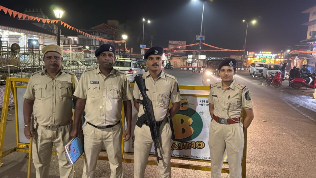 Calangute Police conducts special drive