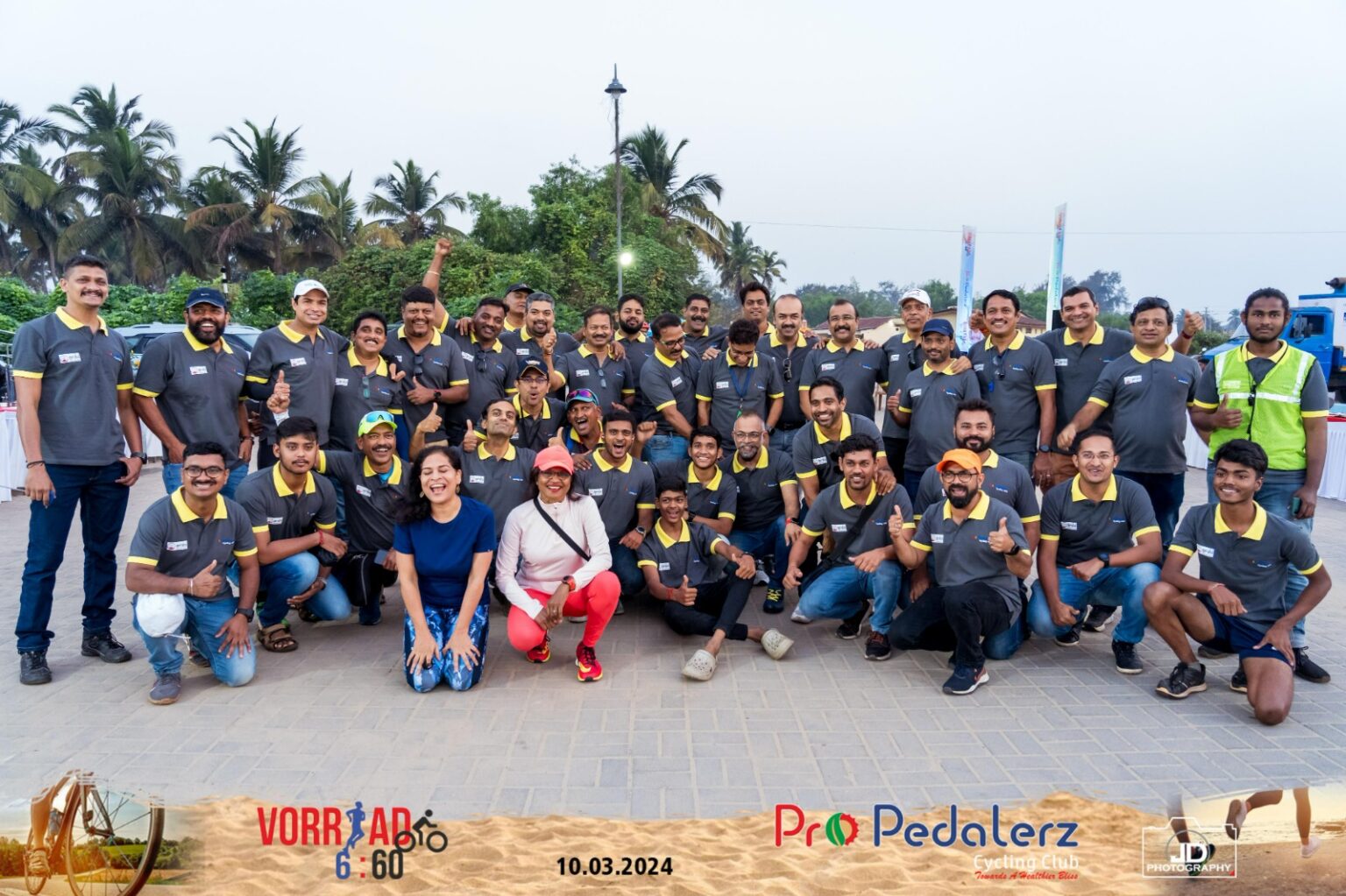 Vorrad 5.0 – Cycling & Running Event at Benaulim Beach by Propedalerz Cycling Club Margao Goa.