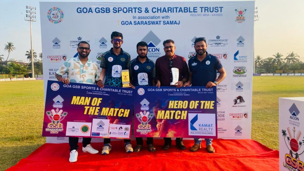 Madgaon Royals Storm into the Finals of Alcon GSB Unity Cup