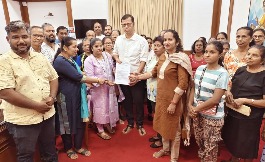 LoP Alemao assures Neura, Mandur residents to raise railway station issue