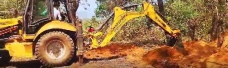 Khotigao Villagers demands immediate stoppage of construction at Piplamall in Khotigao area