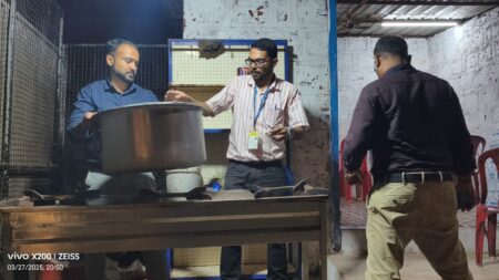 FDA conducts hygiene monitoring drive at Anjuna & Arpora