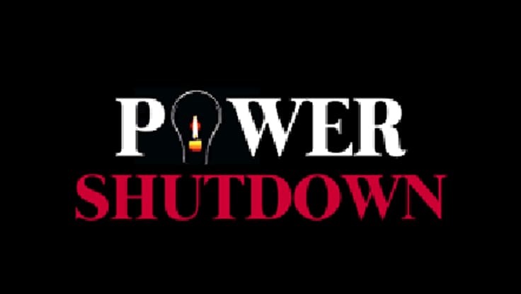 Power shutdown at Agonda, Khola and Khotigao