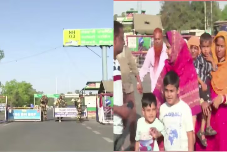 Pakistanis Start Arriving At Wagah Border Following India’s Visa Suspension