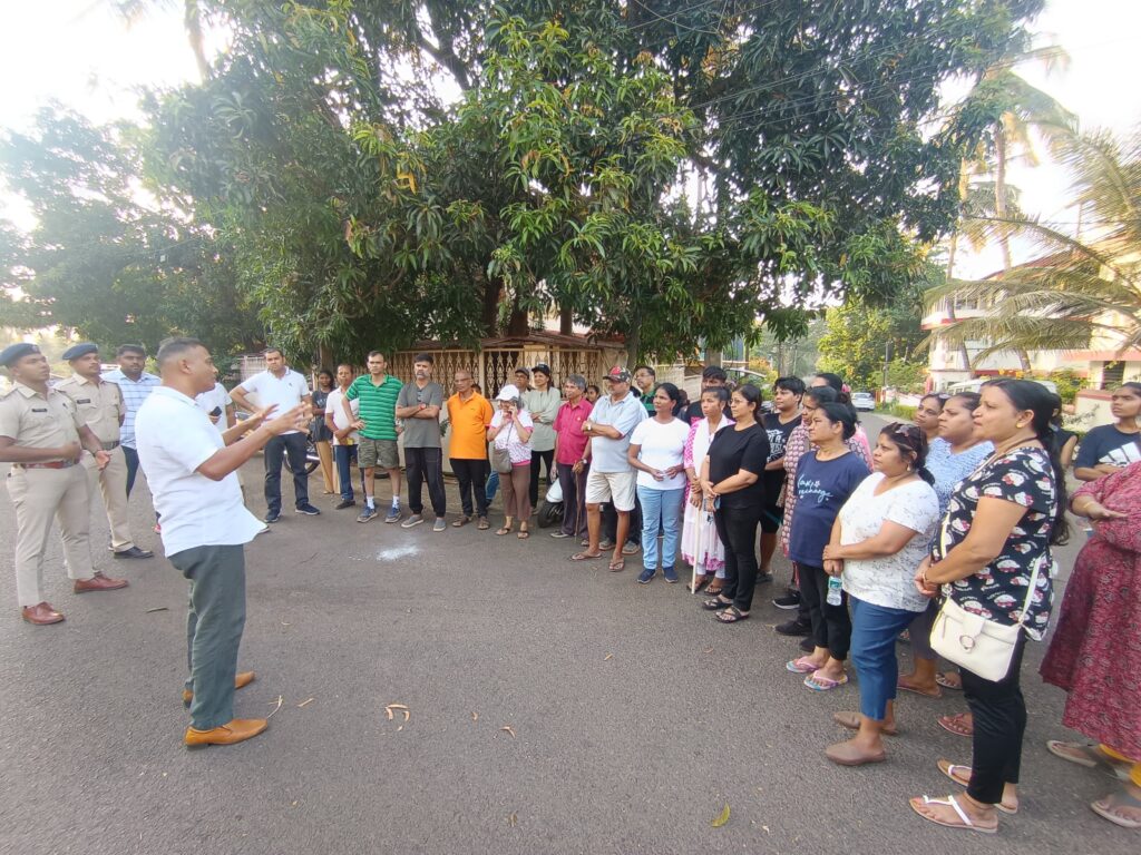 Old Goa Police Conduct Awareness Drive and Preventive Operations Across Jurisdiction