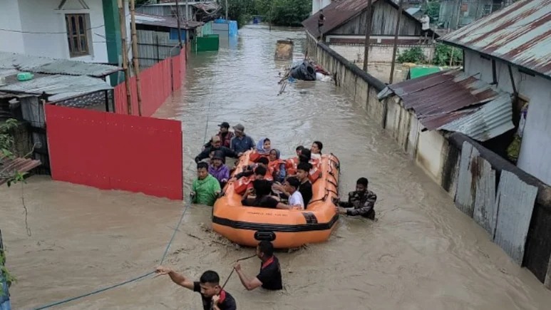 Manipur Floods: Over 19,000 Affected, 3,300 Homes Damaged Amid Torrential Rains