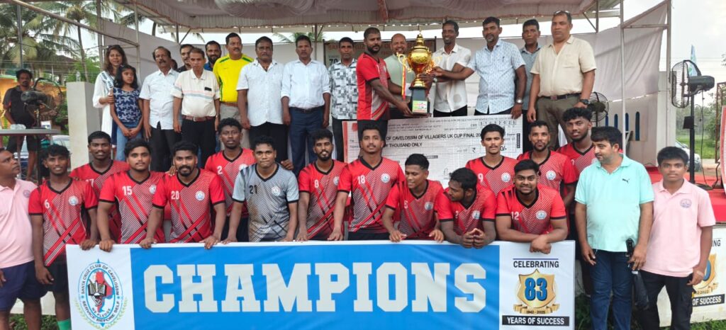 Sao Jose de Areal Crowned Champions of Cavelossim Villagers UK Cup 2025