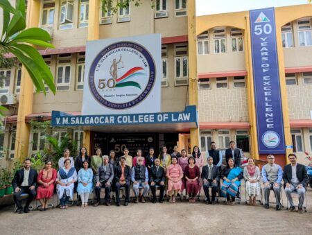 V. M. Salgaocar College of Law Accredited with ‘A’ Grade by NAAC