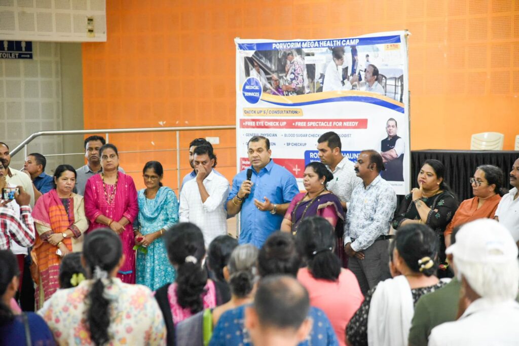 Minister Khaunte Inaugurates Mega Health Camp in Socorro