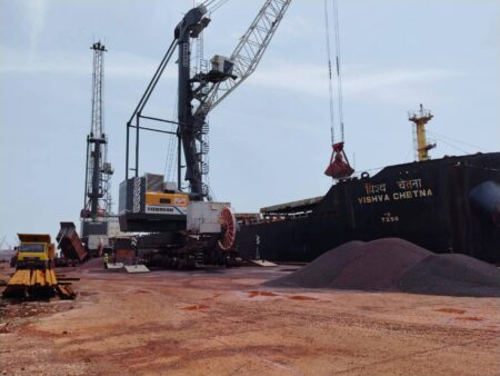 Delta Ports Achieves Record Iron Ore Pellet Loading at Mormugao Port