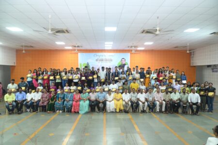 Over 120 Meritorious Students Felicitated by Porvorim Rising on International Yoga Day