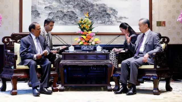 NSA Ajit Doval Meets Chinese Foreign Minister Wang Yi, Stresses Need to Counter Terrorism for Regional Peace - Goemkarponn - Goa News