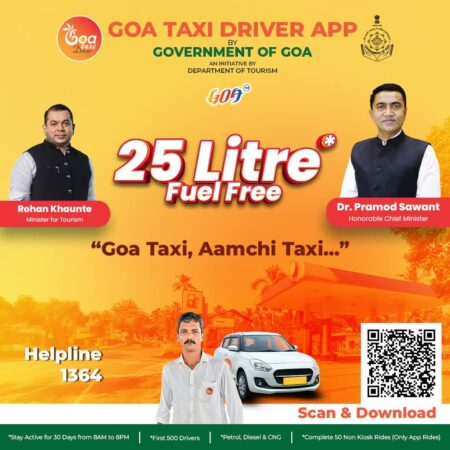 Goa Govt Rolls Out Taxi Driver App with Fuel Reward Scheme