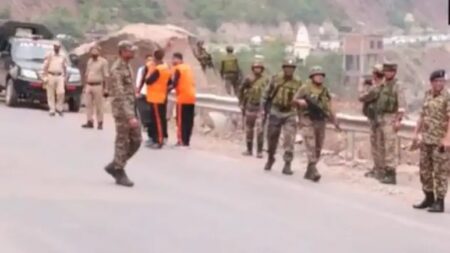 Security Forces Conduct Full-Scale Mock Drill Ahead of Amarnath Yatra 2025