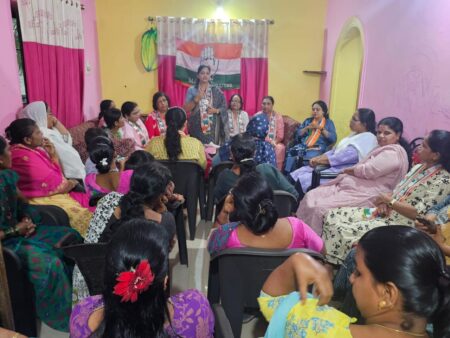 Mahila Congress Meeting Held in Sanquelim; Gauri Gauns Appointed Block President