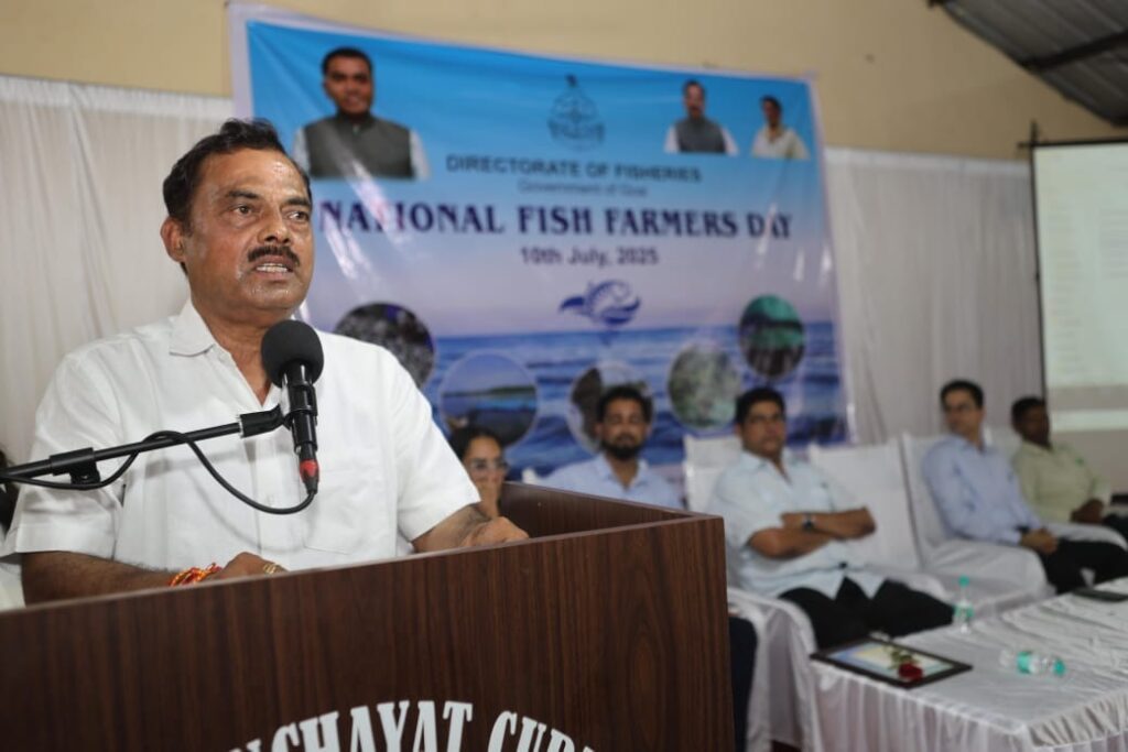 Goan Fisheries can immensely contribute to blue economy: Min Nilkanth