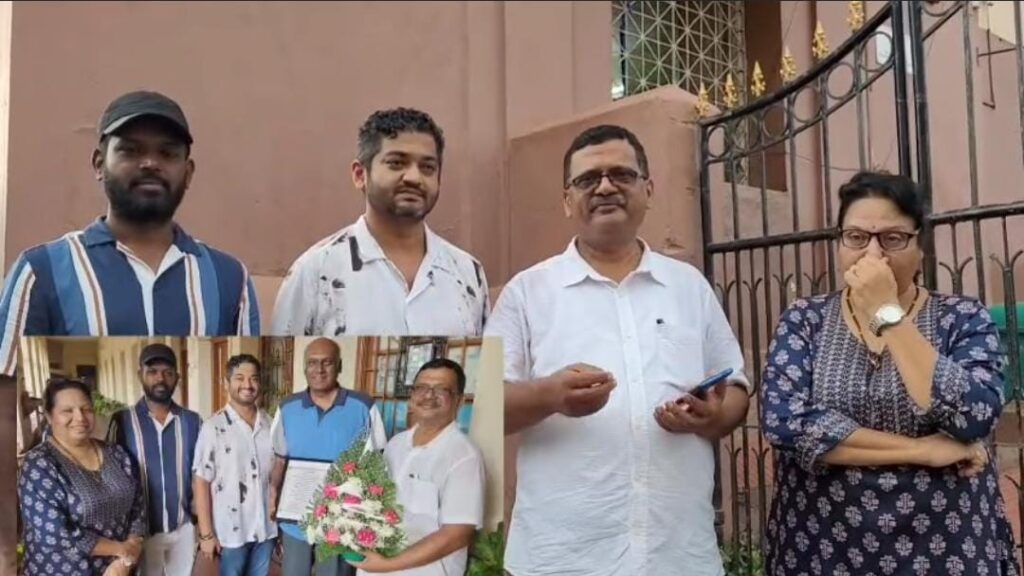 Congress Delegation Observes Guru Purnima at Loyola High School, Margao