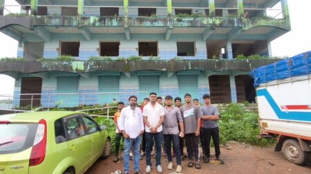 Goa Youth Congress demands action on abandoned Zuari Nagar market project