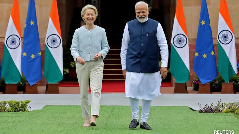 EU Chief Calls For Stronger Trade Ties With India Amid Push To Diversify From US