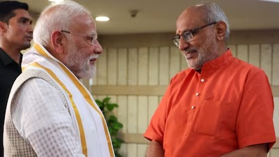 PM Modi, NDA Leaders Congratulate CP Radhakrishnan on Vice Presidential Victory
