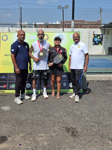 Double Gold Triumph for Noel & Audrey as Goa Dominates Pickleball Nationals