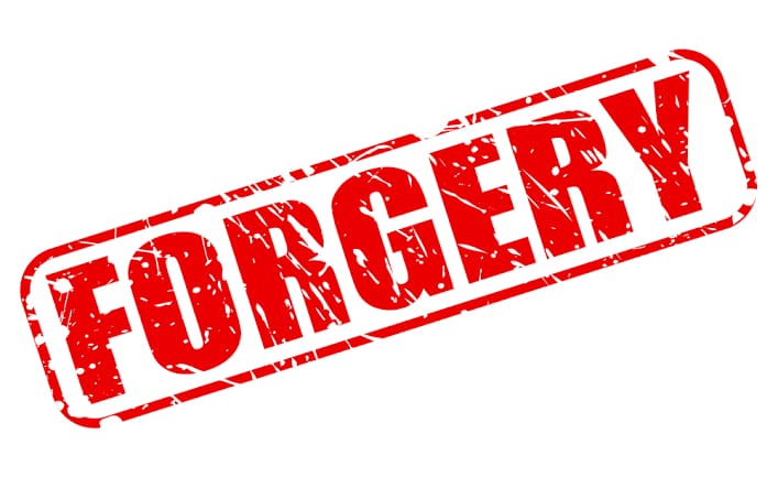 Data Entry Operator Booked for Forging SIPCOT Document in Fatorda