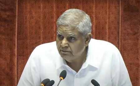 ‘Your Elevation Reflects National Trust’: Dhankhar Congratulates Successor Radhakrishnan