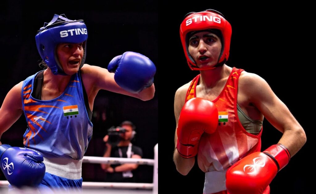 Jaismine Lamboria, Minakshi Hooda Clinch Gold as India Shine at 2025 Women’s World Boxing Championships